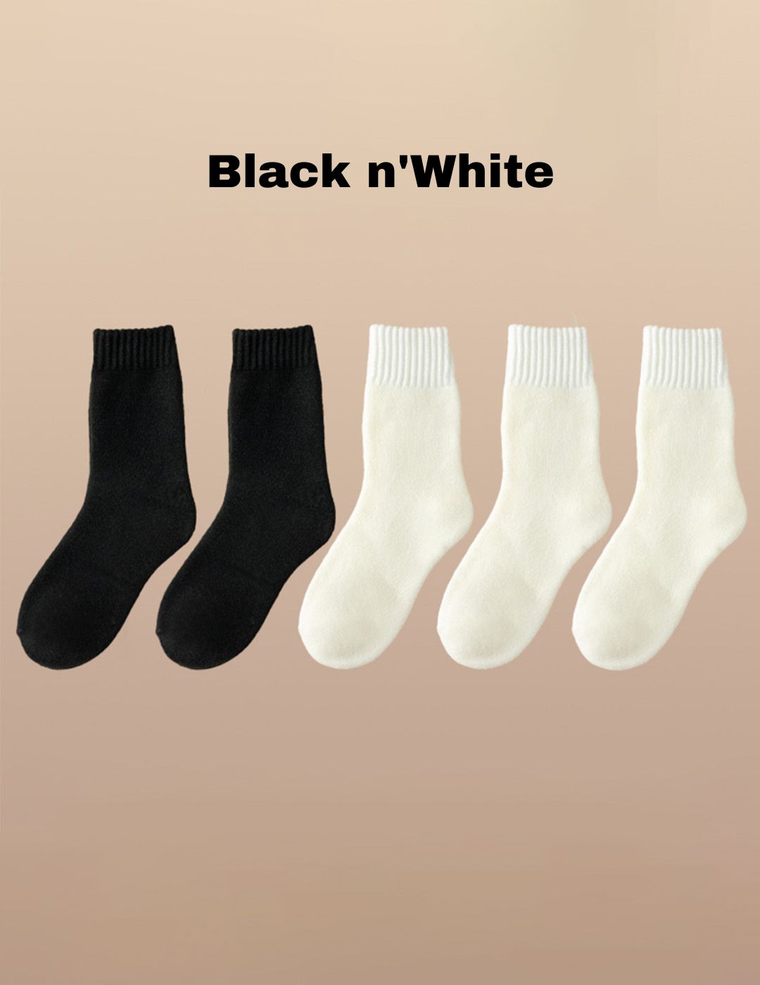 The Cloud Warm Crew Sock Kit of 5