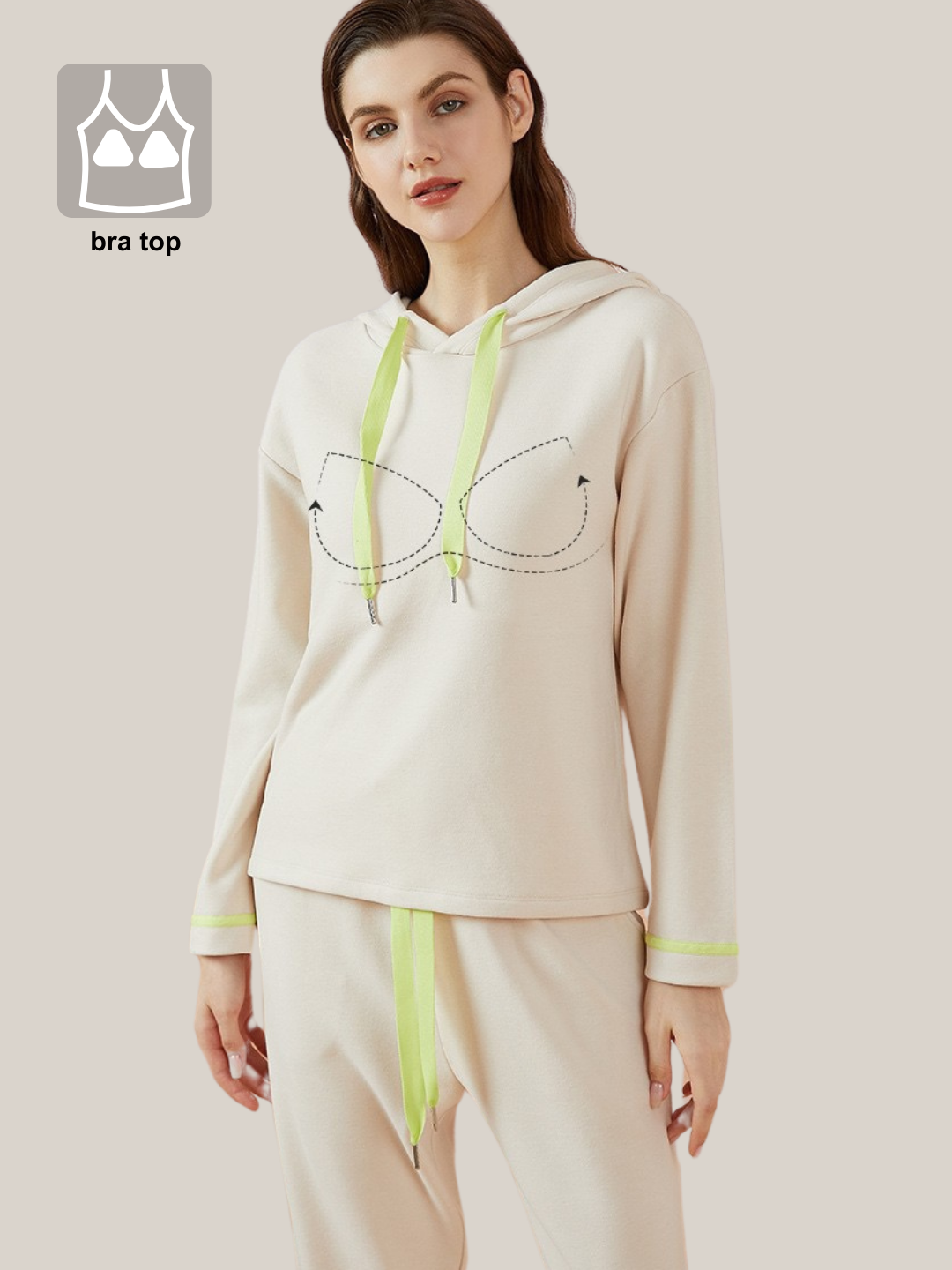 NuLounge Thermal Pajamas Hoodie Set