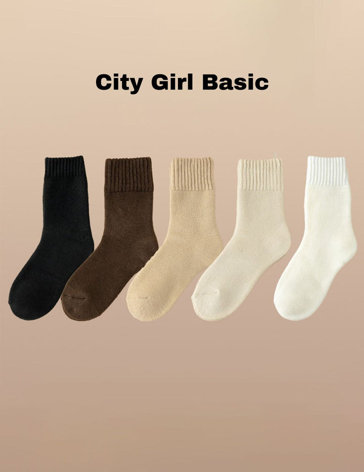 The Cloud Warm Crew Sock Kit of 5