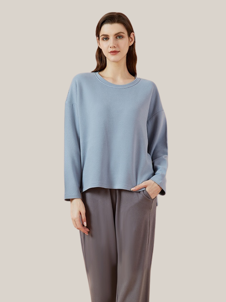 NuLounge Thermal Pajamas Crew Neck Set