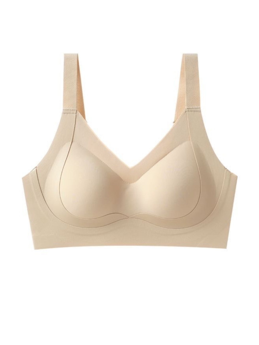 Side Support Full-Cup Back-Hook Bra