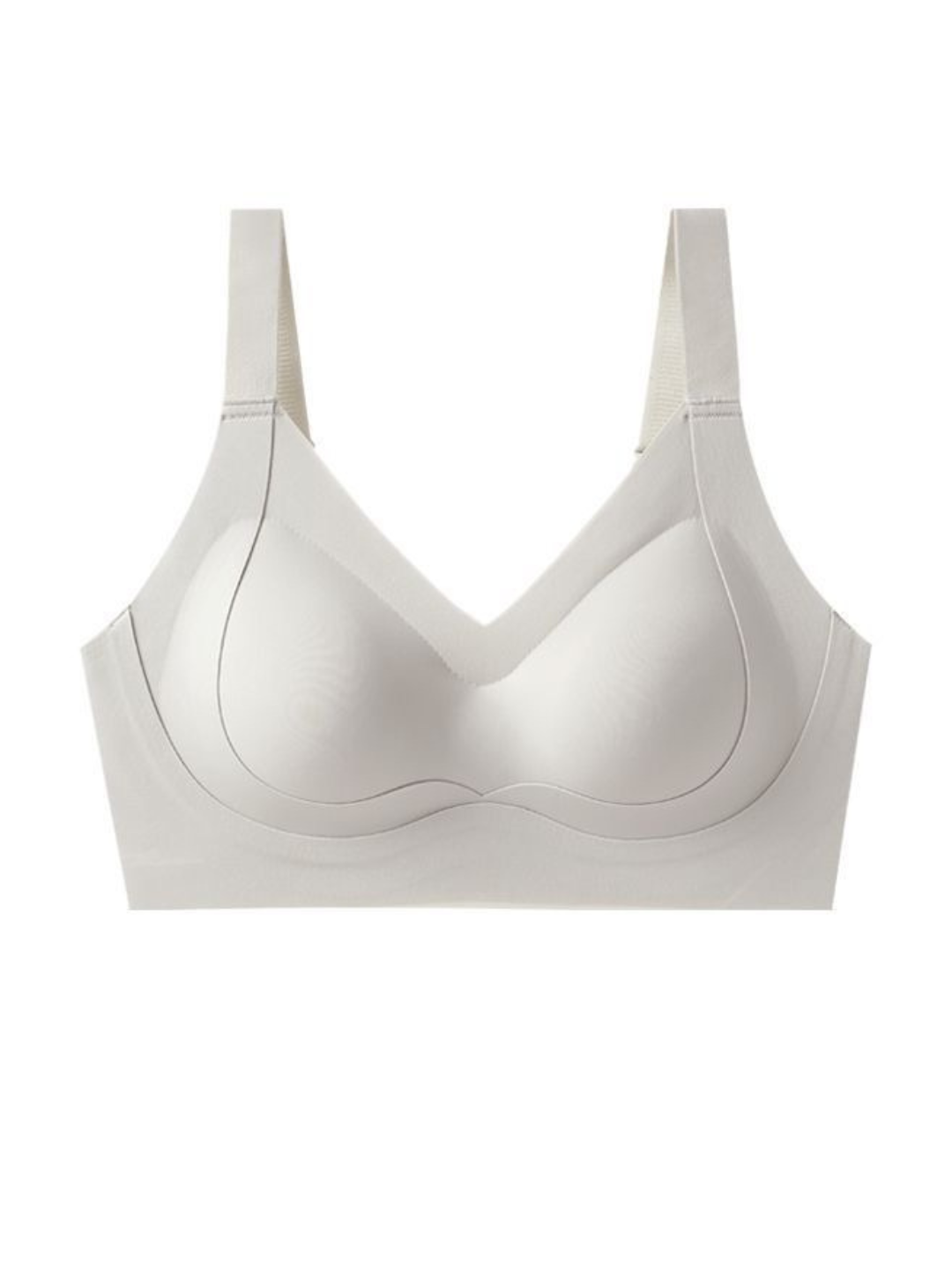 Side Support Full-Cup Back-Hook Bra